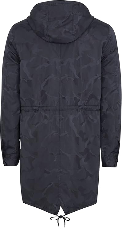 Merc Men Camouflage Dark Blue Charlie Parka