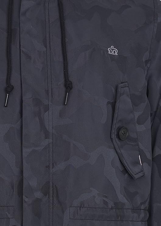 Merc Men Camouflage Dark Blue Charlie Parka