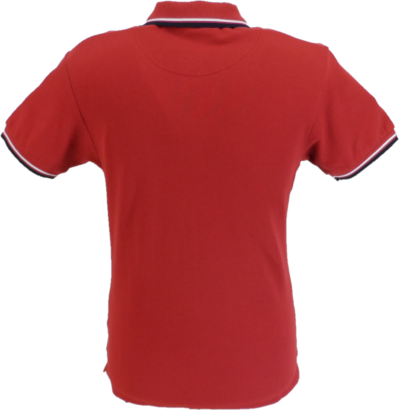 Trojan Mens Red Twin Tipped Polo Shirt