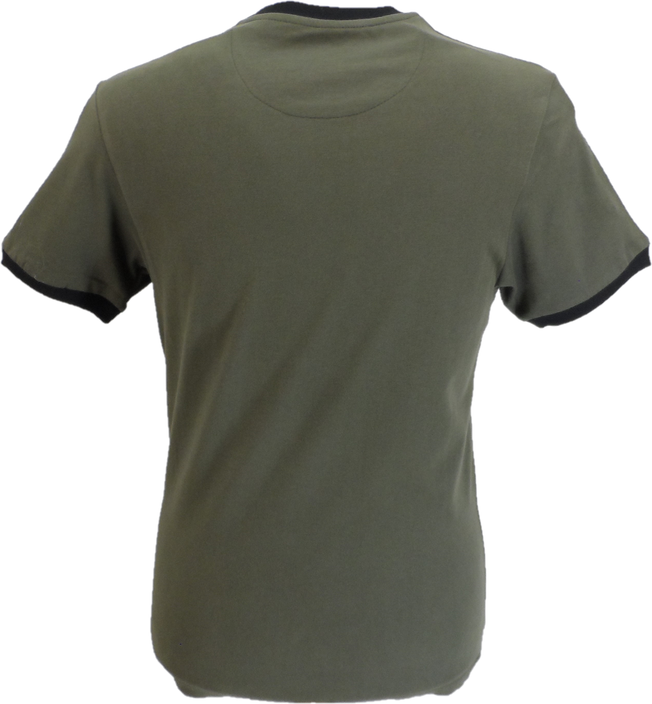 Trojan Records Mens Army Green Spirit of 69 100% Cotton Peach T-Shirt