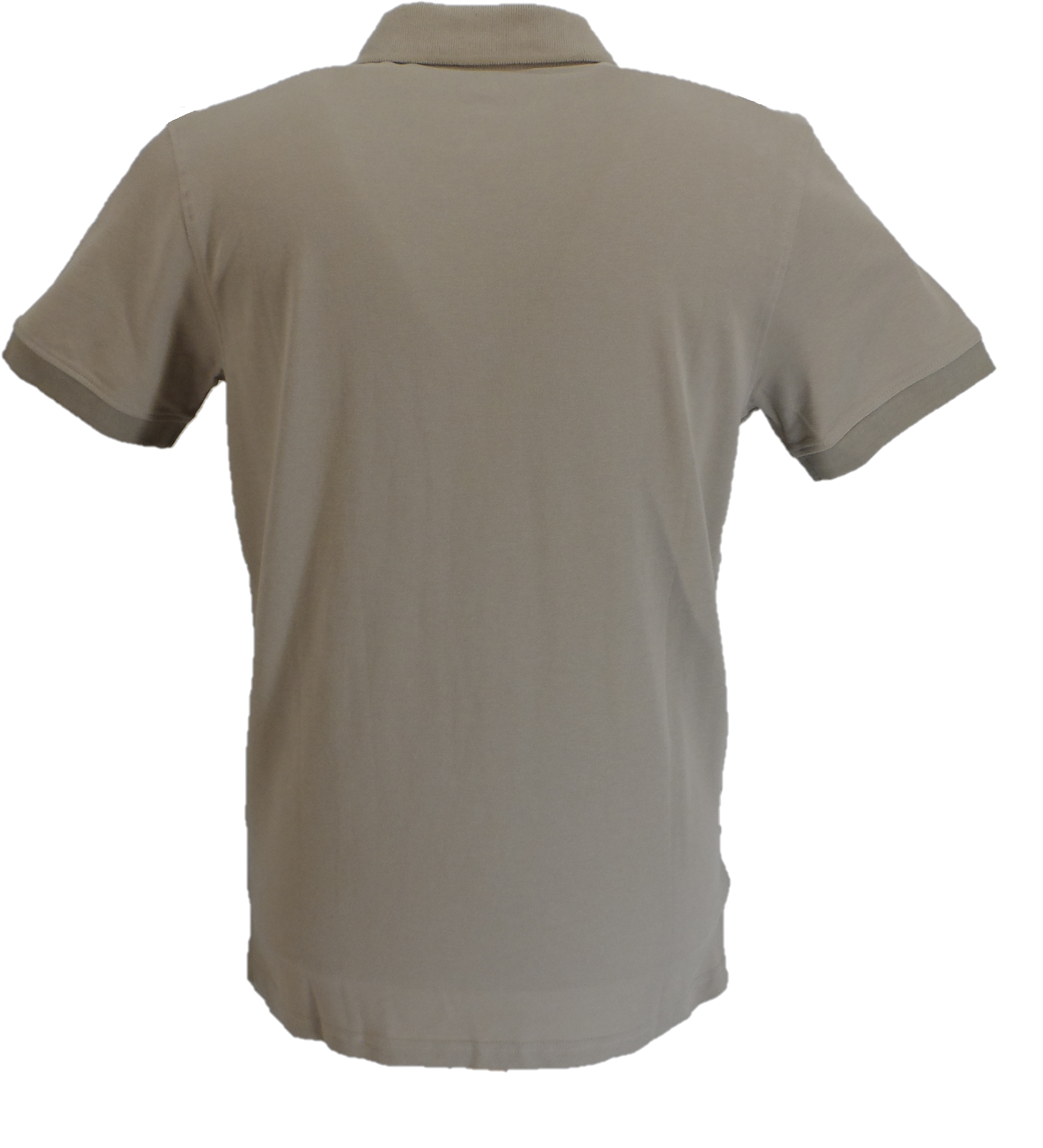 Lambretta Stone Biege Vintage Panel Polo Shirts