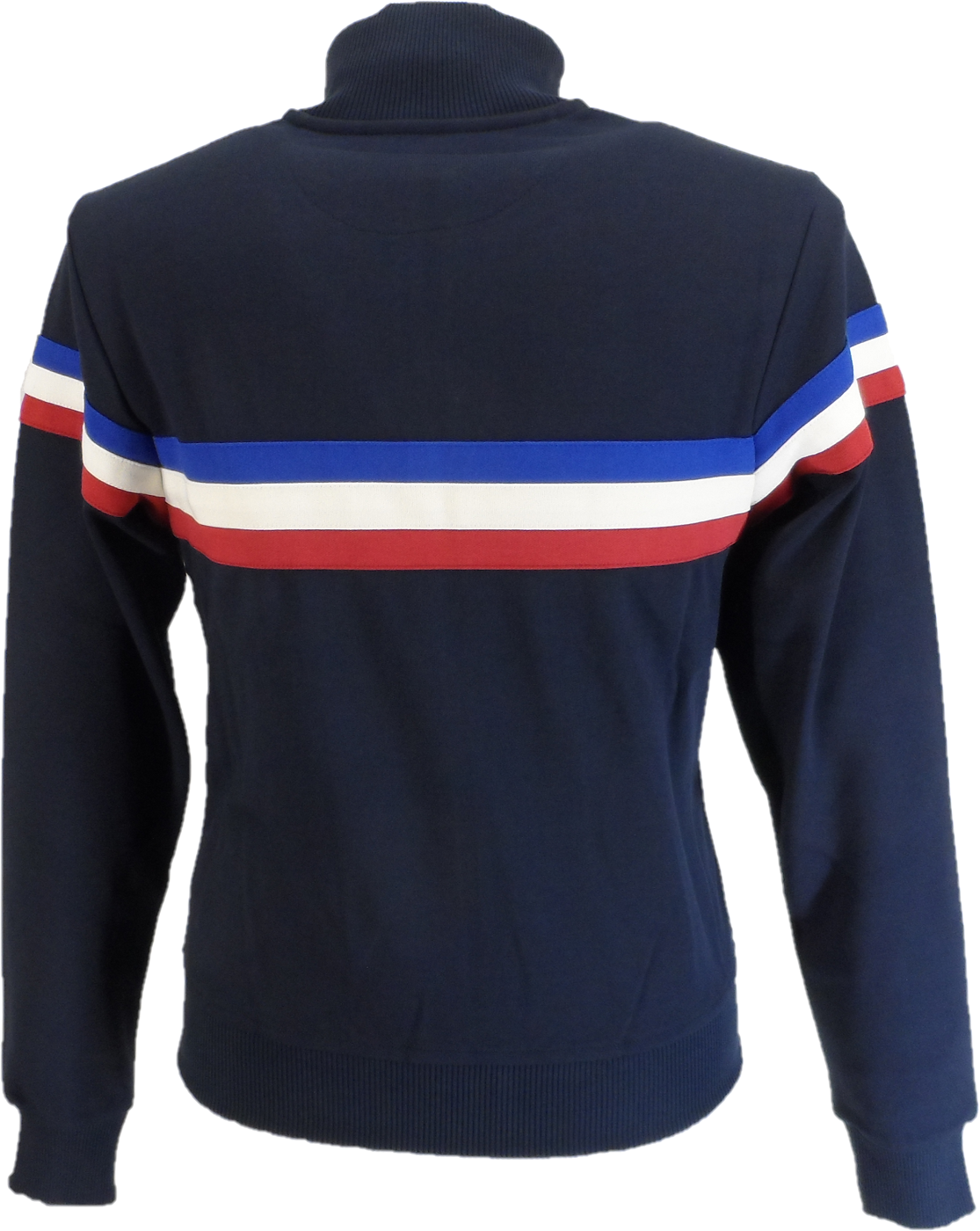 Trojan Mens Navy Blue 3 Stripe Track Tops