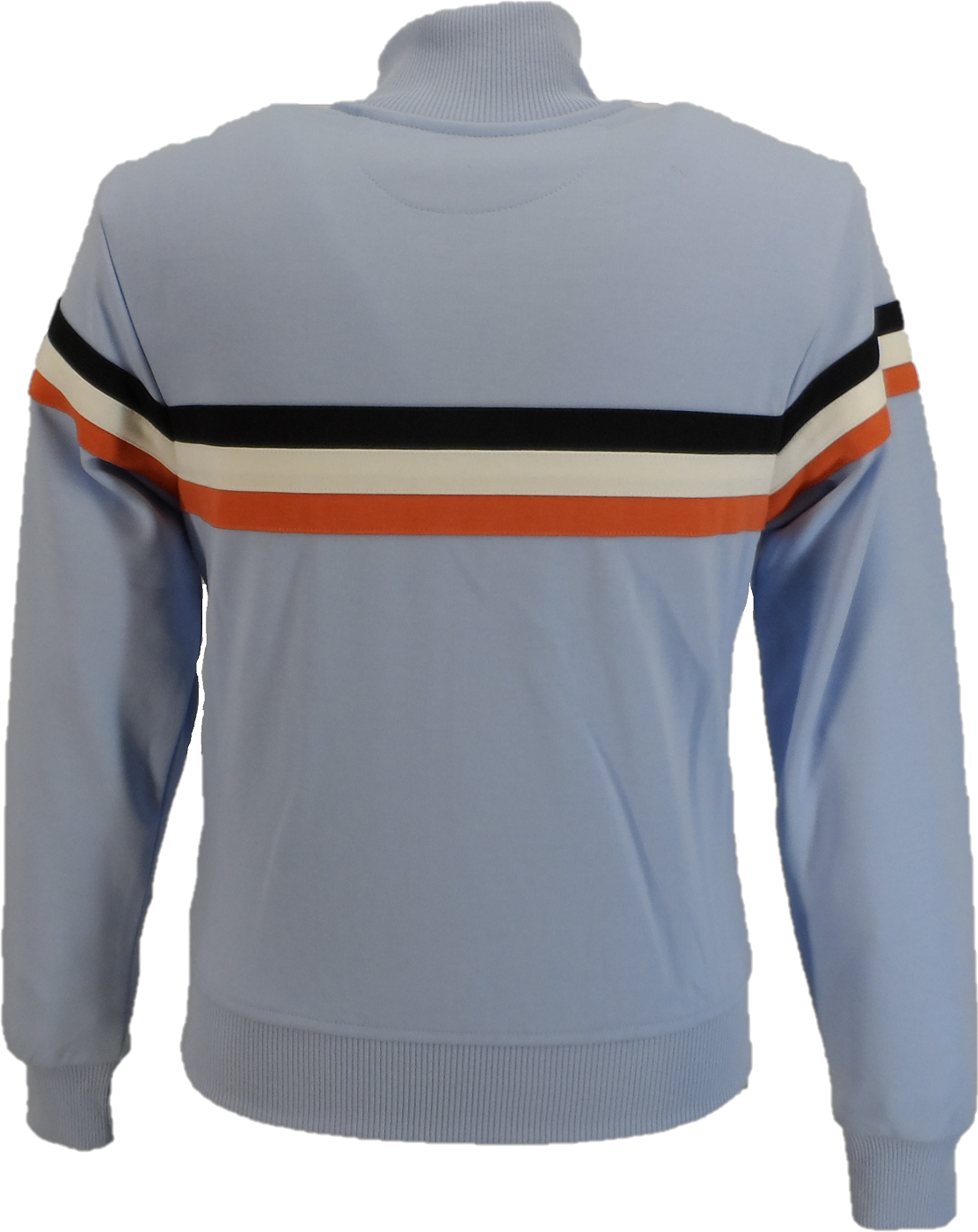Trojan Mens Powder Blue Twin Stripe Track Tops