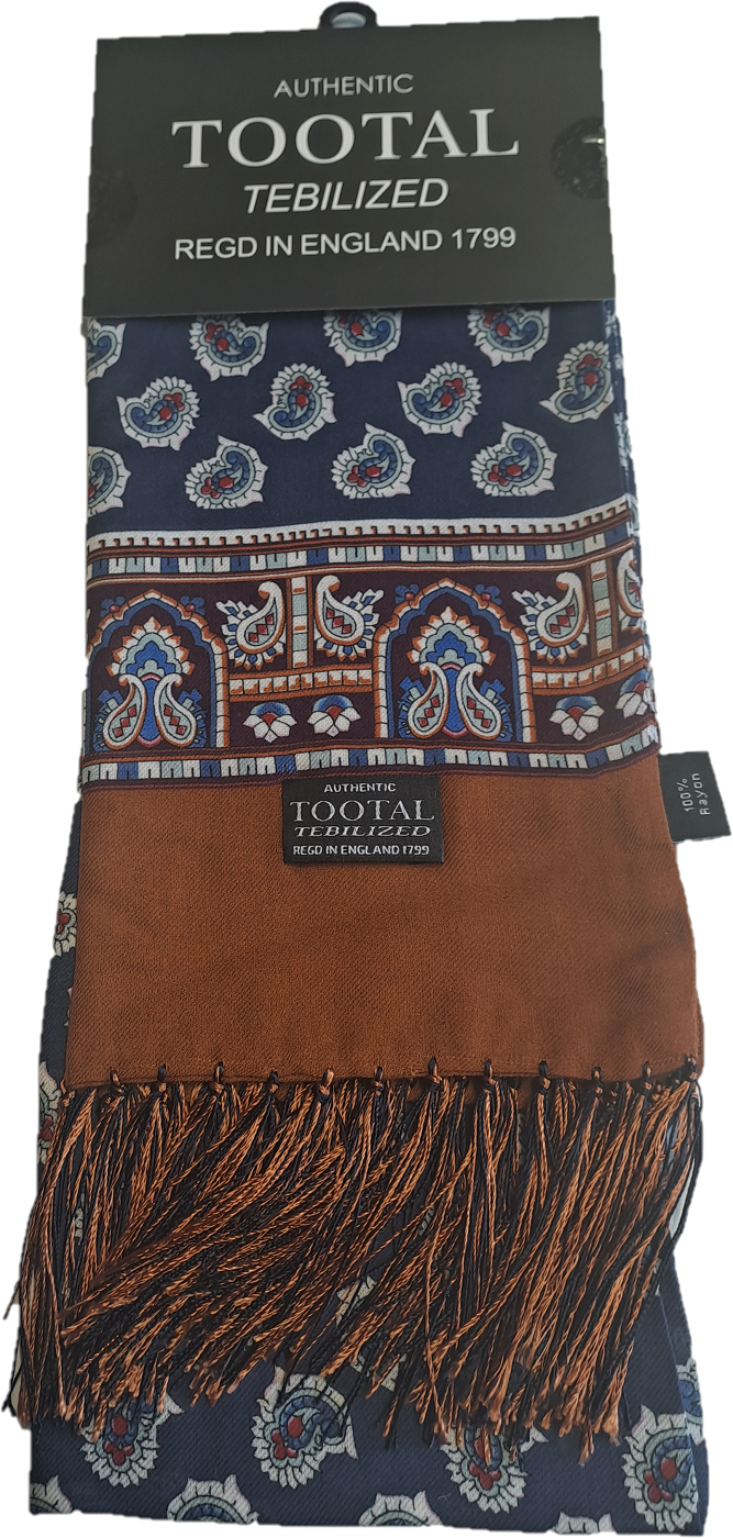 Tootal Mens Tebilized 100% Rayon Printed Scarf