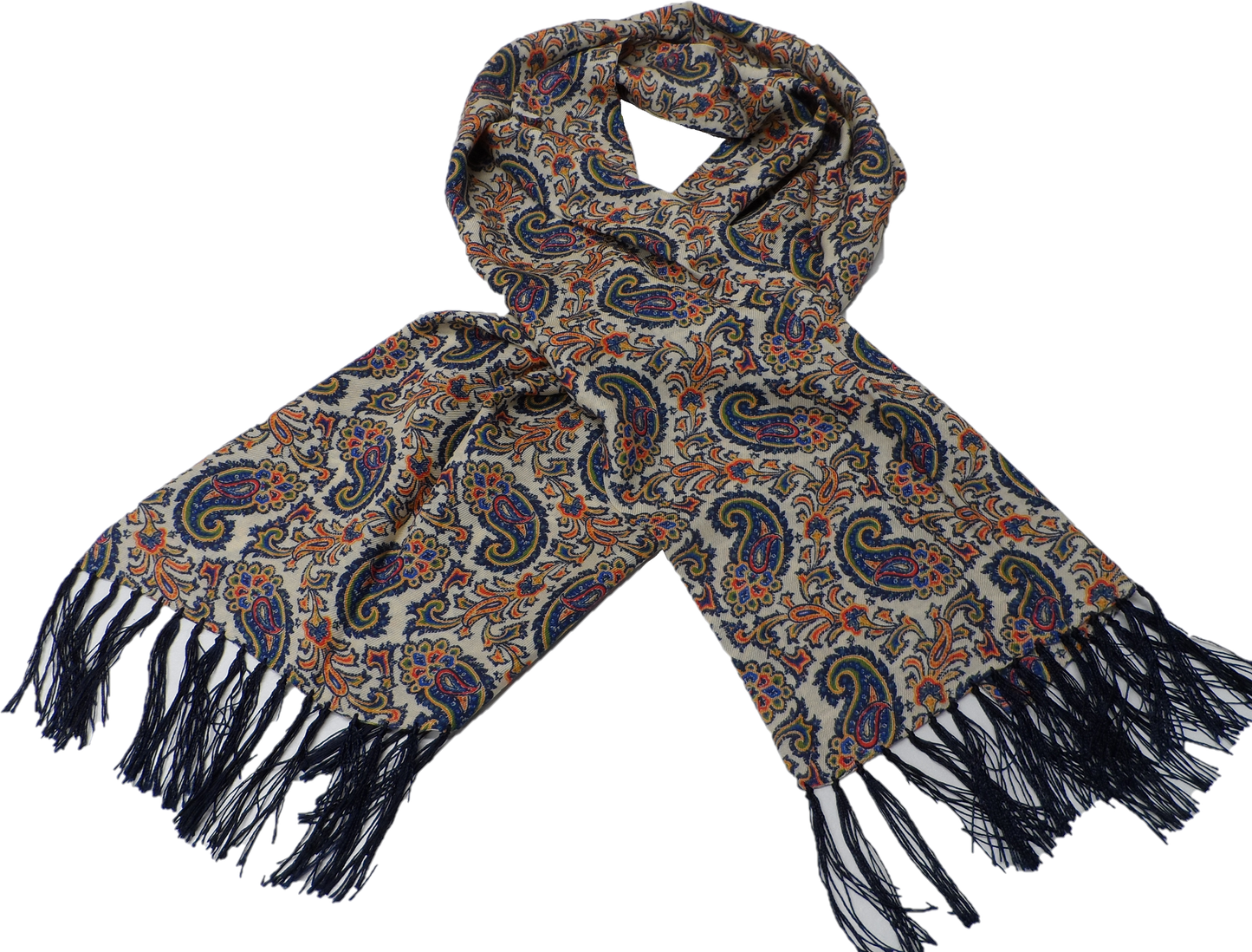 Tootal Mens Tebilized 100% Rayon Paisley Scarf