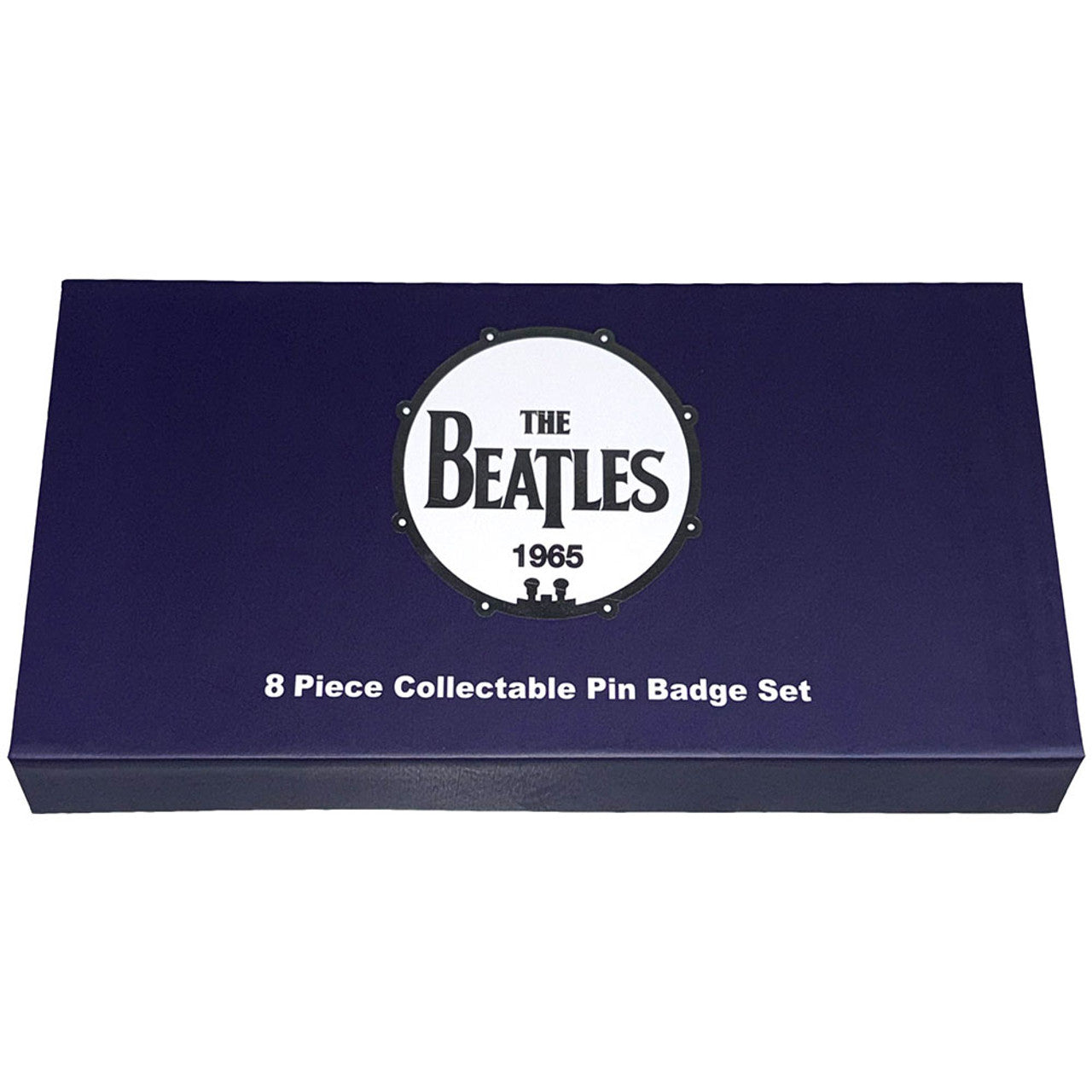 Official licensed The Beatles Metal Pin 8 Badge Set