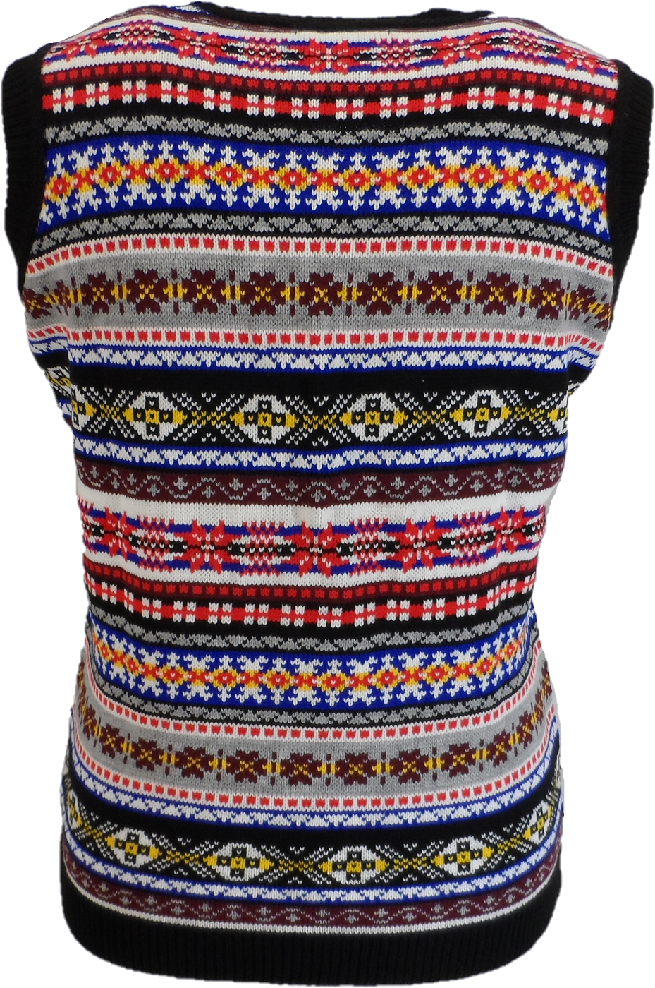 Mazeys Mens Black Retro 60s 70s Tank Tops