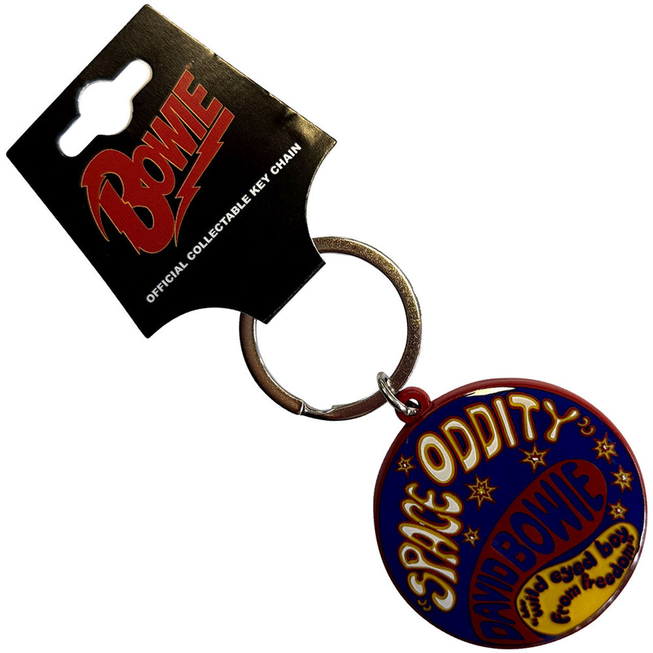 The David Bowie Metal Key Rings
