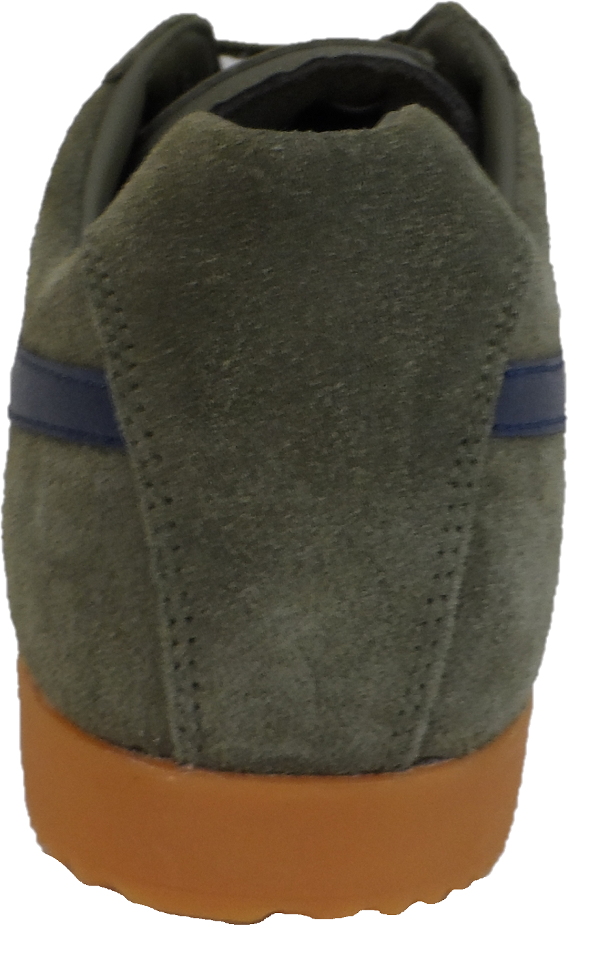 Gola Classics Khaki/Navy Harrier Trainers