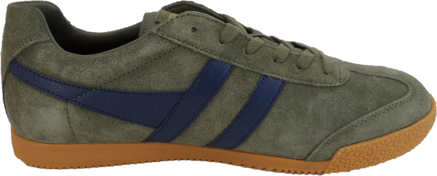 Gola Classics Khaki/Navy Harrier Trainers
