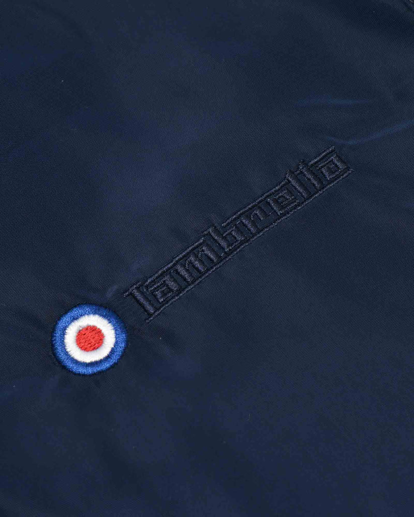 Lambretta Mens Navy Blue Heaton Jacket
