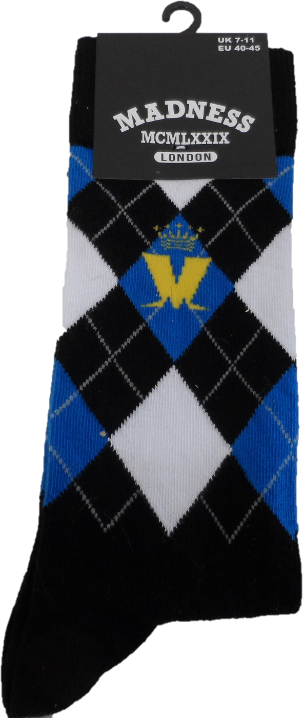 Mens Officially Licensed Madness Socks