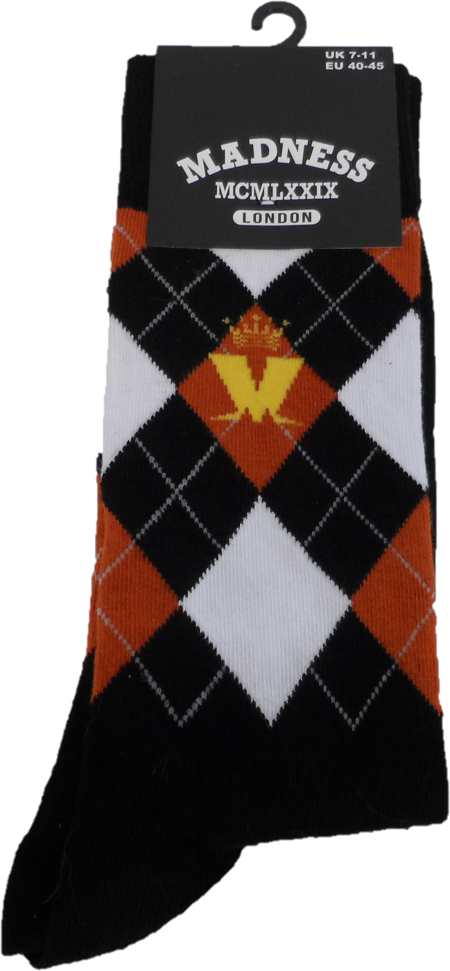 Mens Officially Licensed Madness Socks