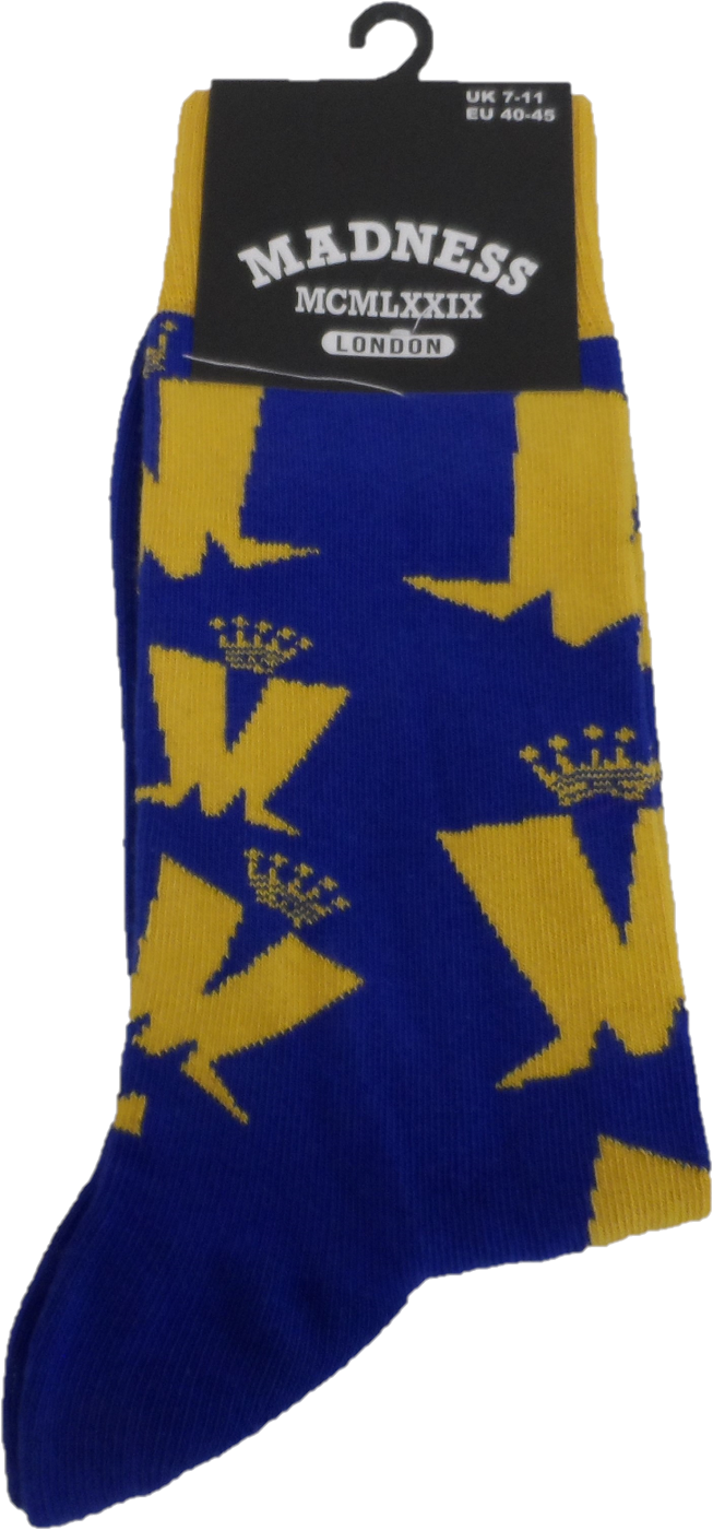 Mens Officially Licensed Madness Socks
