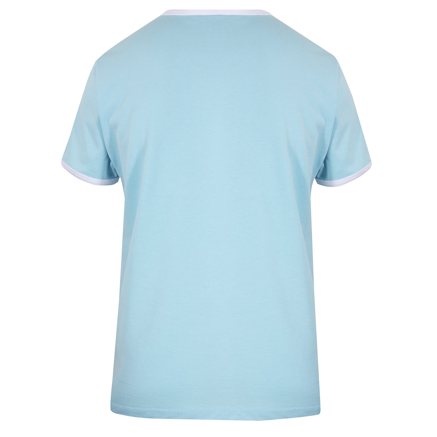 Gola Mens Sky Blue/White Retro Ringer T Shirt
