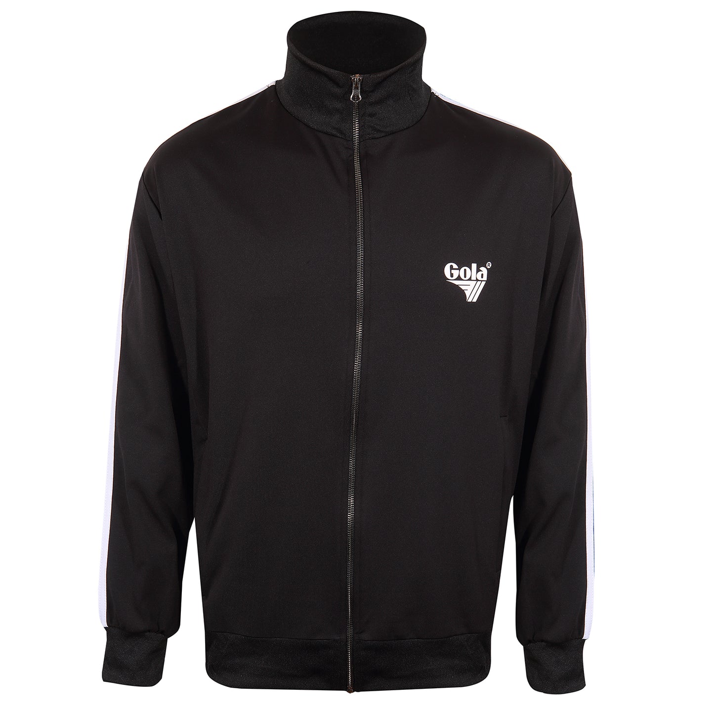 Gola Mens Black 70s Retro Stripe One Stipe Track Tops