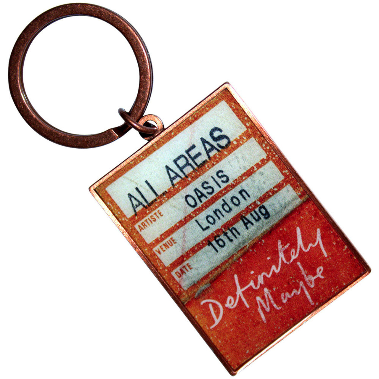 The Classic Oasis Metal Key Rings