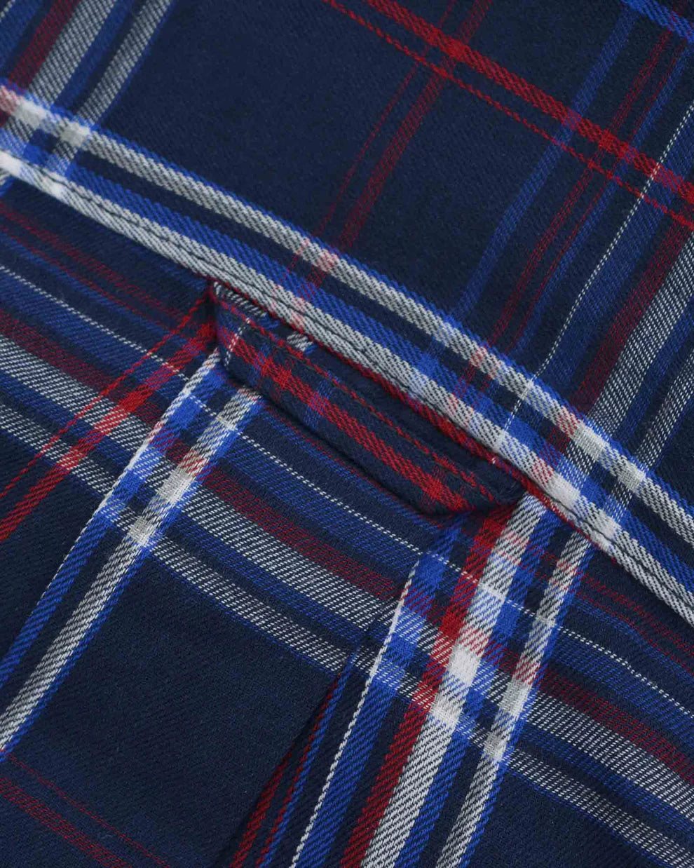 Lambretta Mens Navy/Blue/Red Button Down Shirts