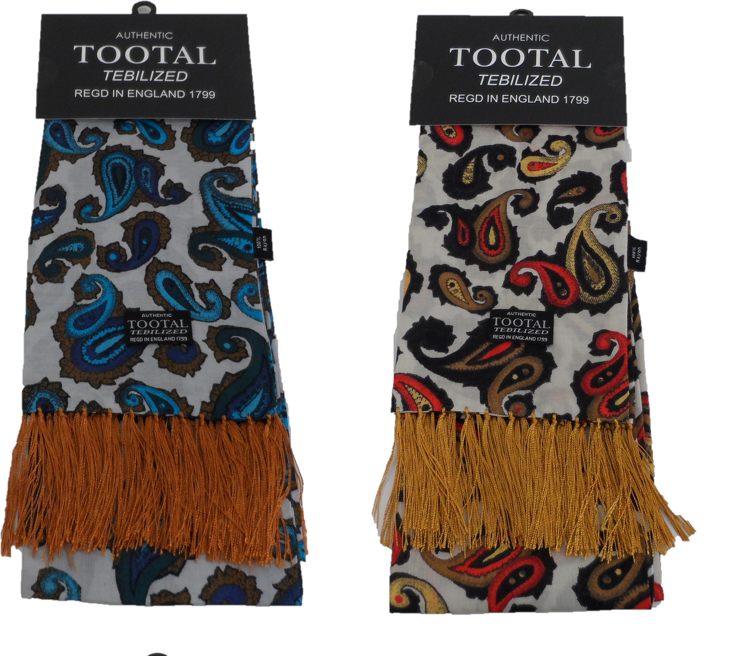 Tootal Mens Tebilized 100% Rayon Printed Scarf