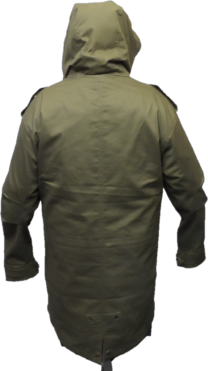 Mens Real Hoxton M51 Green Fishtail Parka