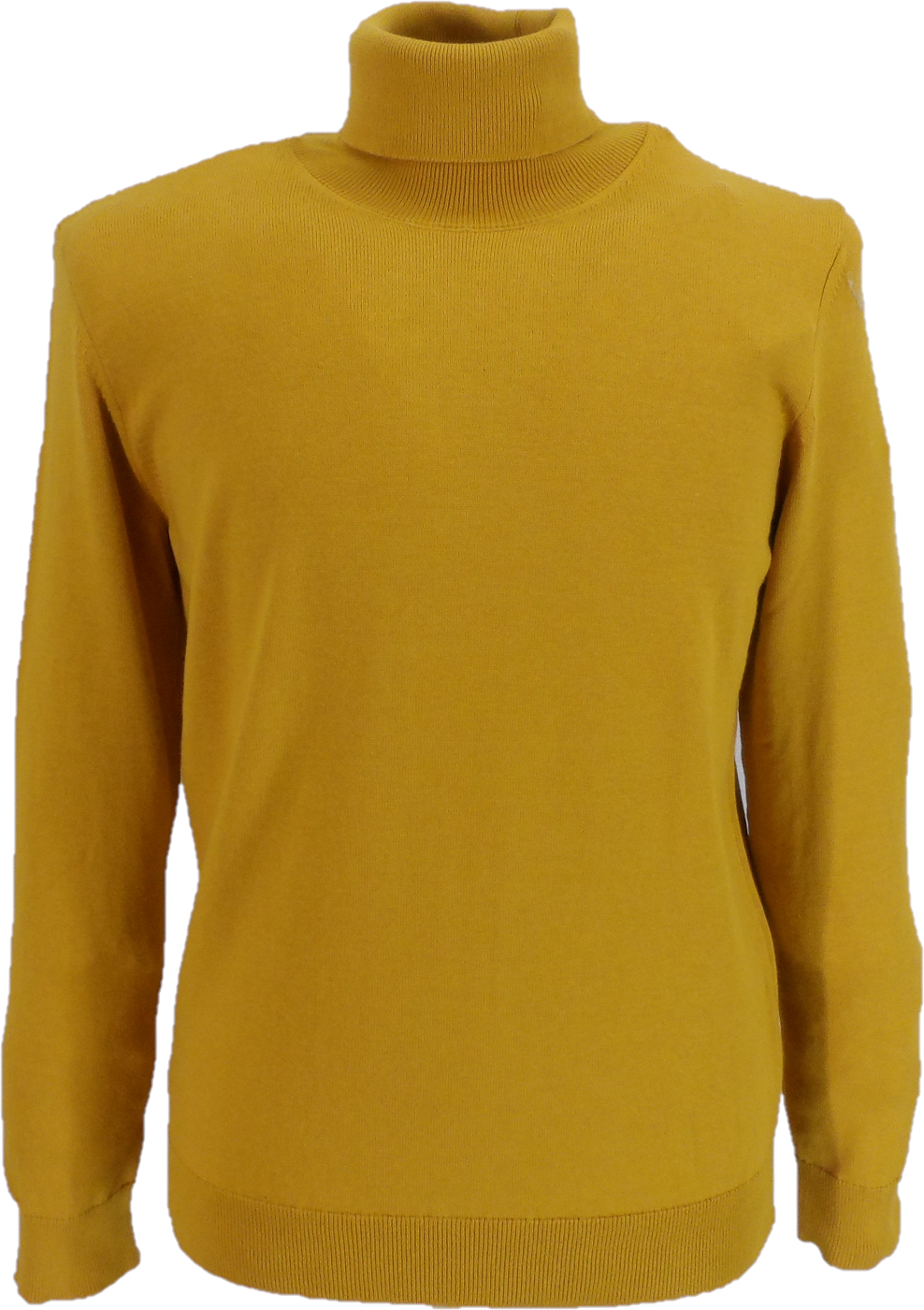 Mustard roll neck mens discount