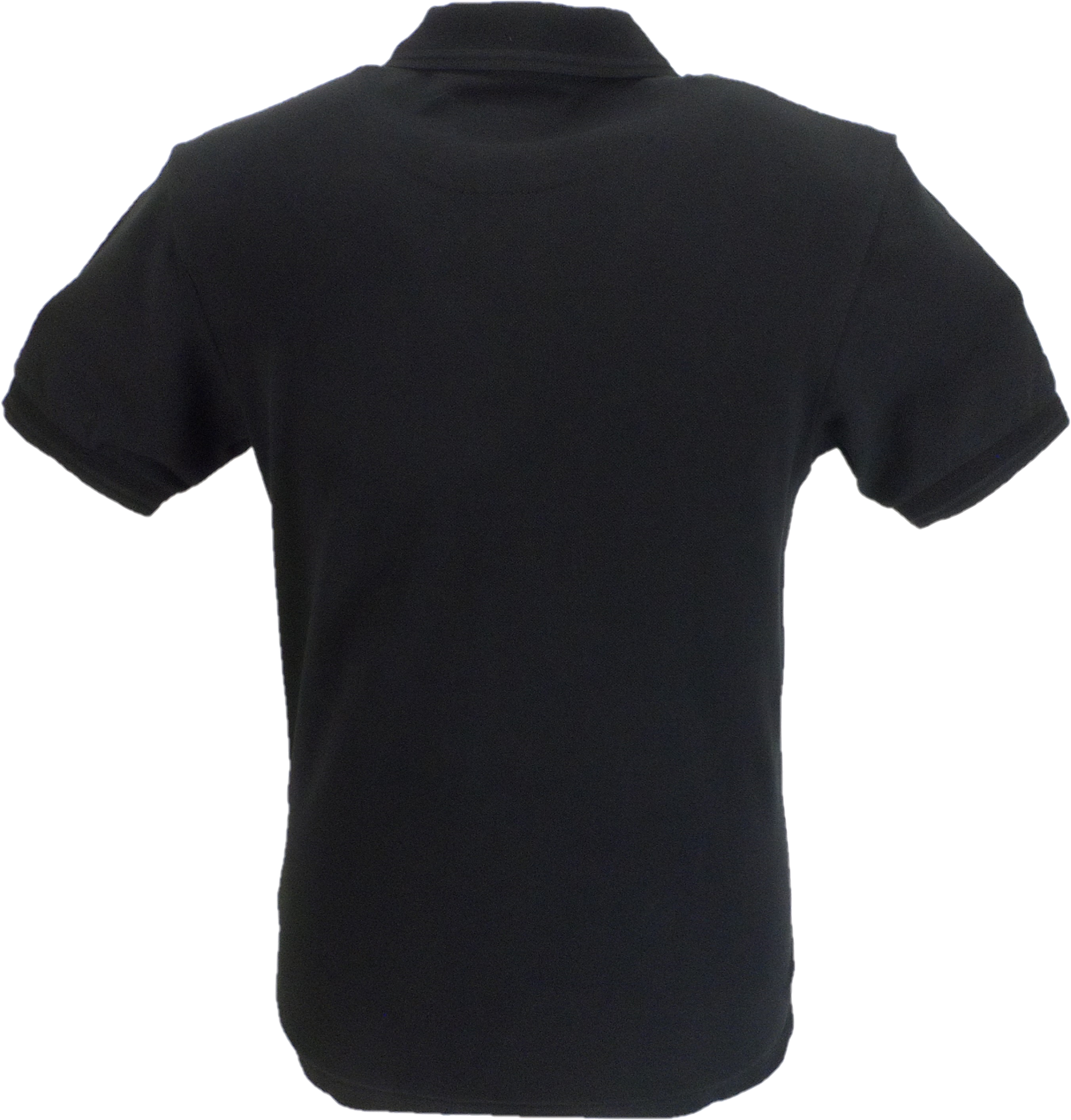 Trojan Mens Black Camo Pique Polo Shirt