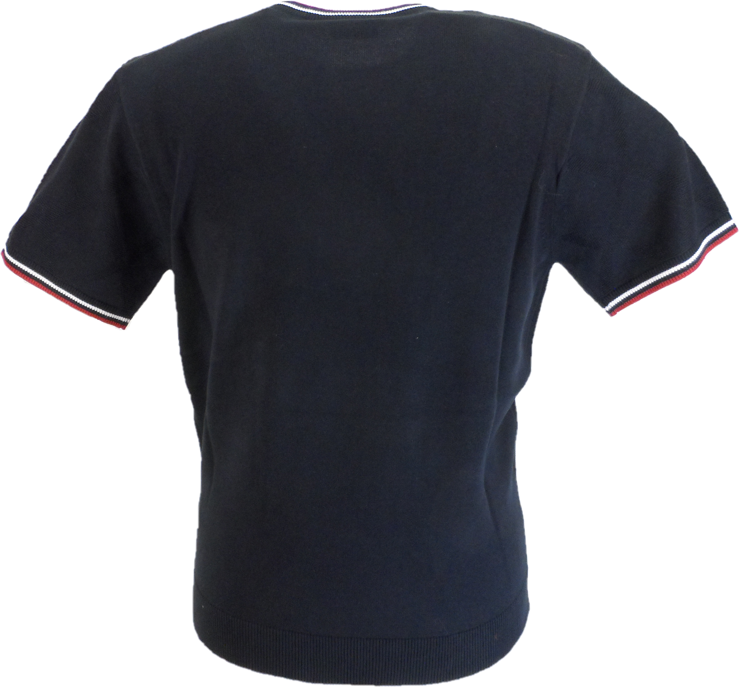 Gabicci Mens Santino Retro Navy Blue Jumper