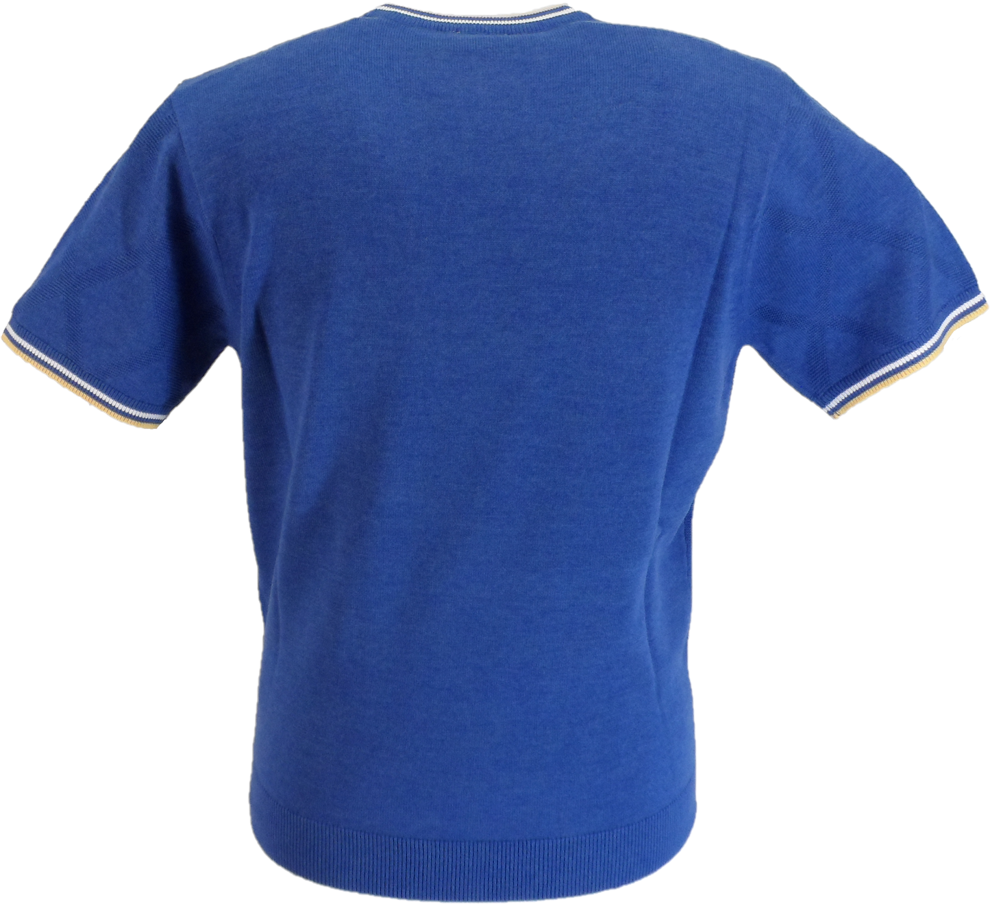 Gabicci Mens Santino Retro Sapphire Blue Jumper