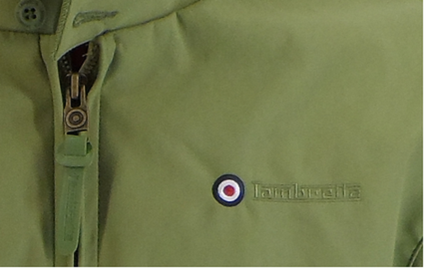 Lambretta Olive Green Showerproof Harrington Jacket