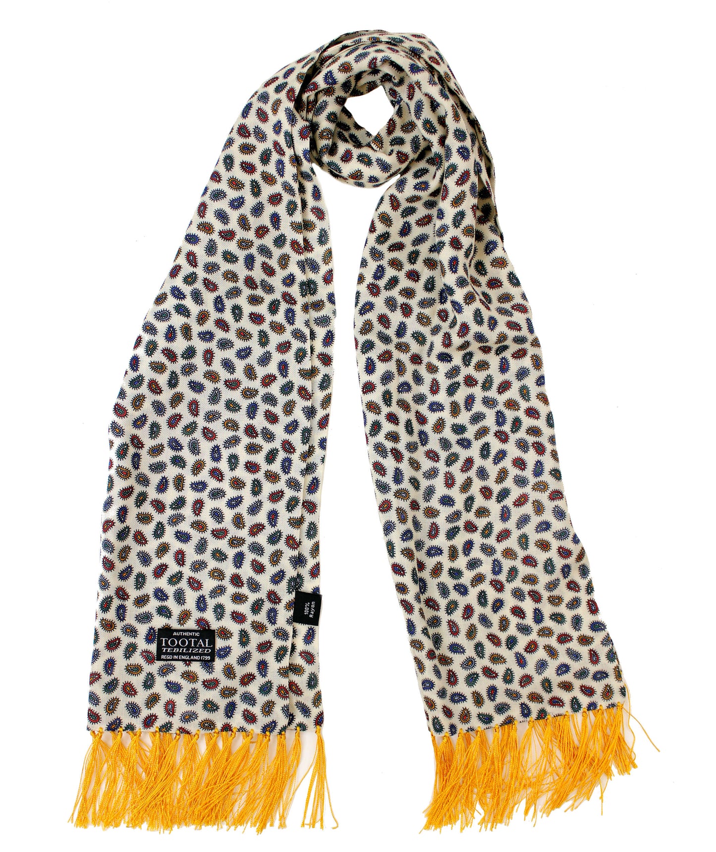 Tootal Mens Tebilized 100% Rayon Printed Scarf