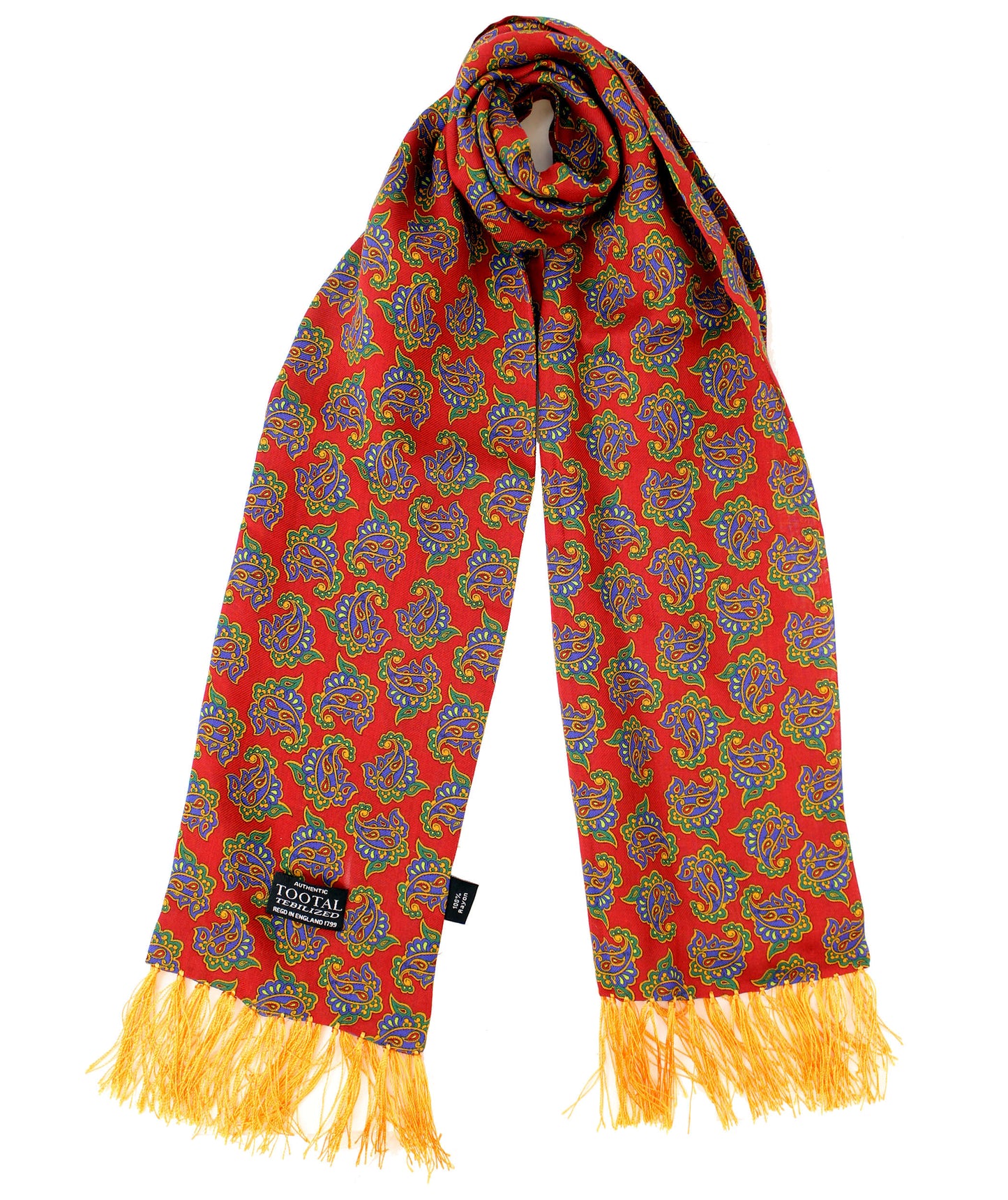 Tootal Mens Tebilized 100% Rayon Printed Scarf