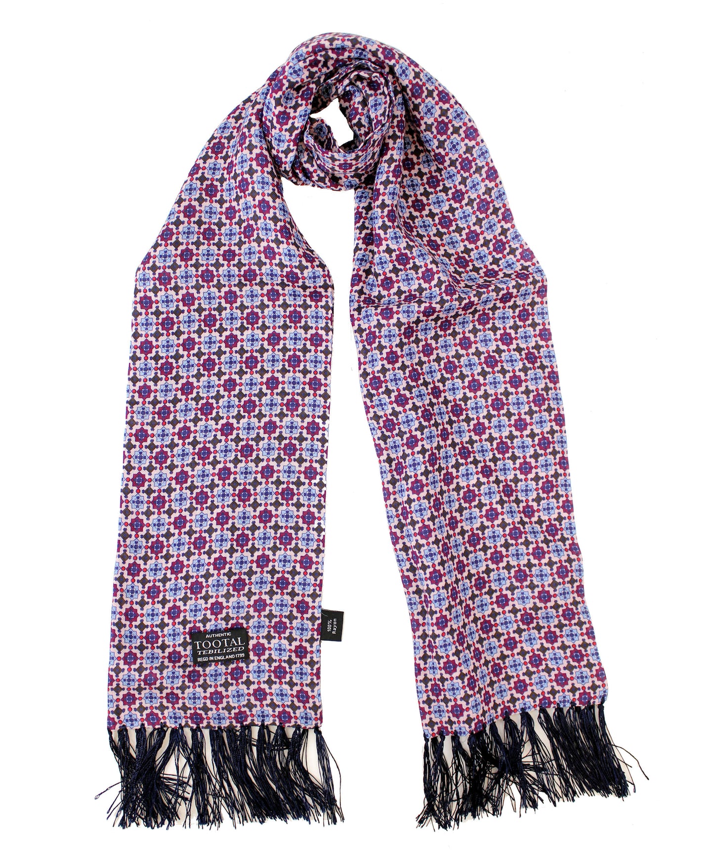 Tootal Mens Tebilized 100% Rayon Printed Scarf