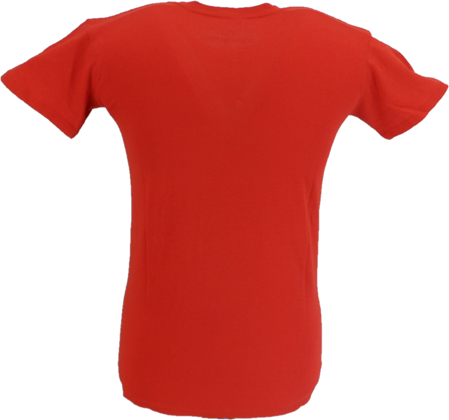 Red t-shirt on a white background