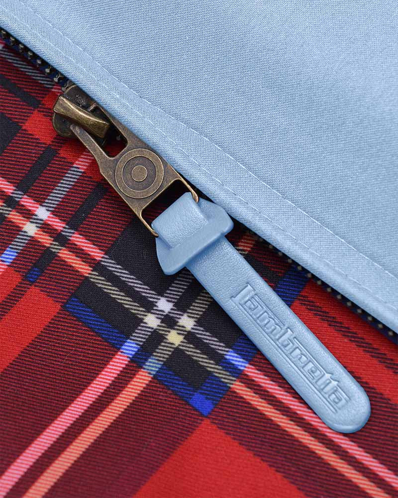Lambretta Powder Blue Showerproof Harrington Jacket