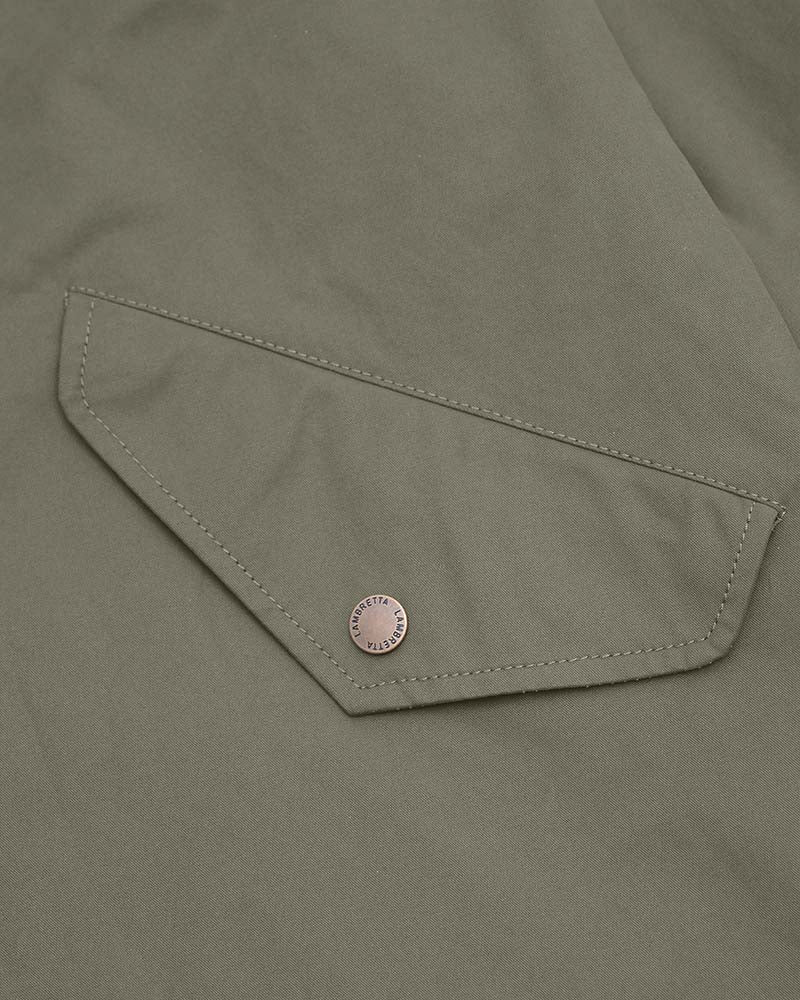 Lambretta Mens Retro Shower Resistant Fishtail Parka