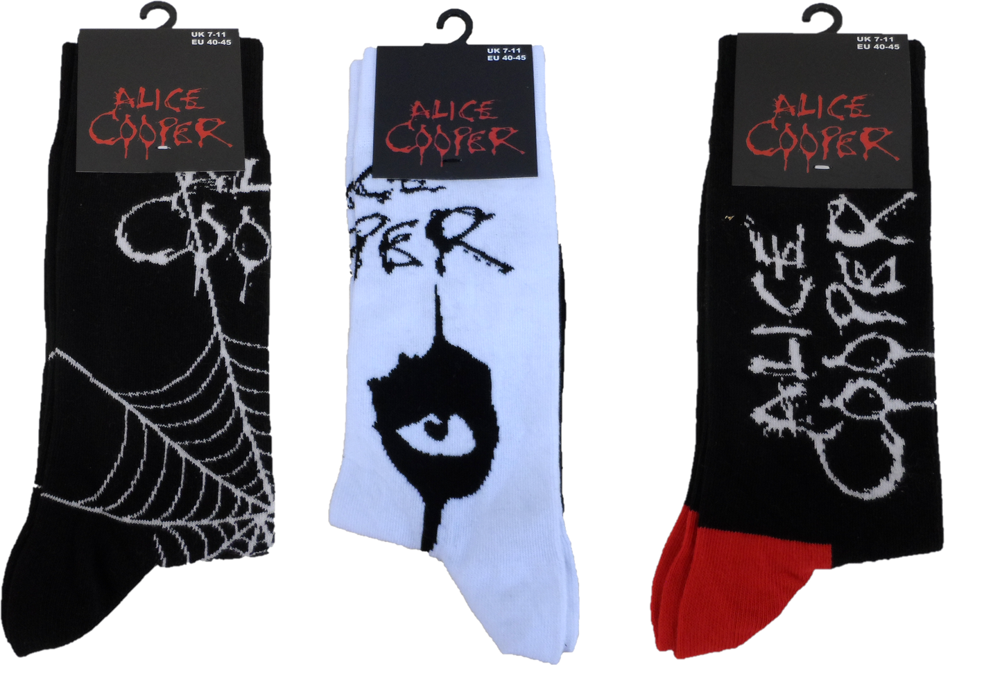 Mens Officially Licensed Alice Cooper Socks
