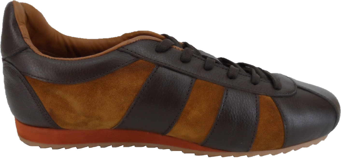 Delicous Junction Mens Brown Chad Trainers