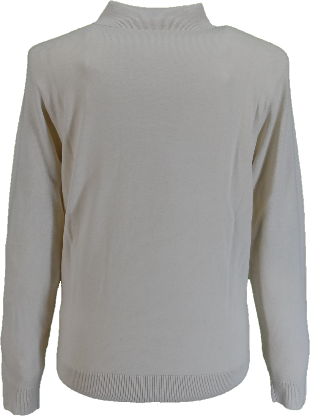 Gabicci Vintage Cream Soda Stripe Knitted Polo