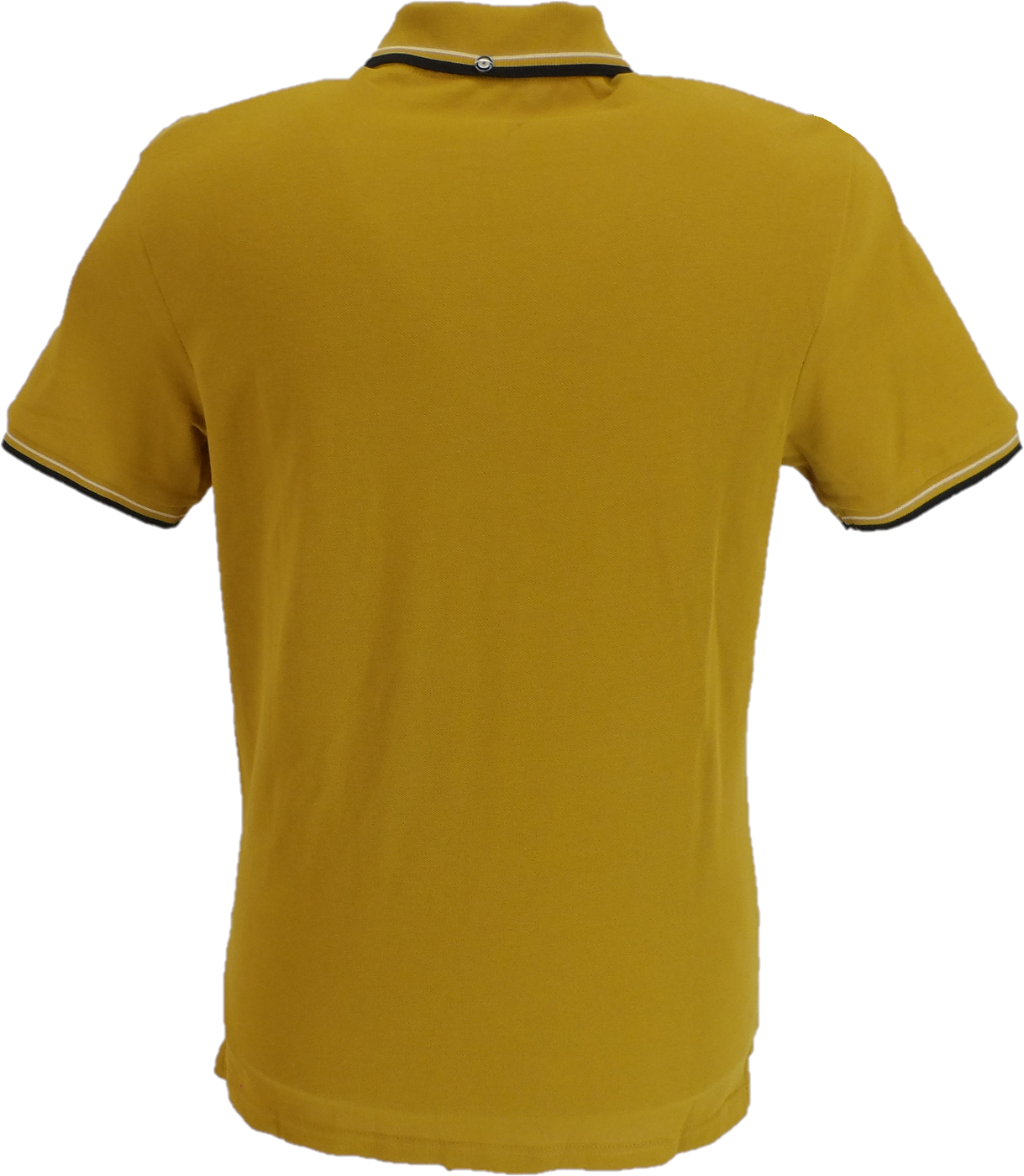 Ben Sherman Mens Mustard Yellow Signature 100% Cotton Polo Shirt