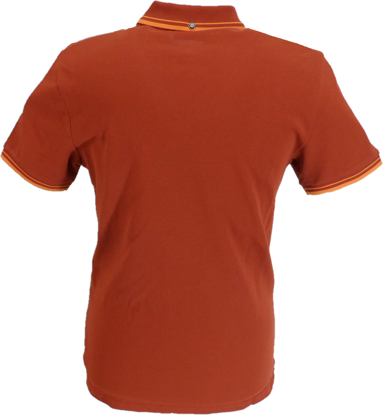 Ben Sherman Men's Burnt Orange Signature 100% Cotton Polo Shirt