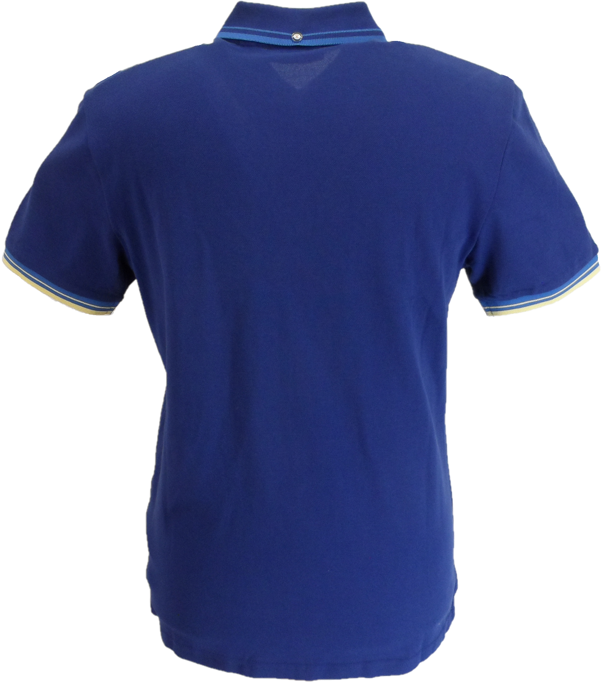 Ben Sherman Mens Persian Blue Signature 100% Cotton Polo Shirt