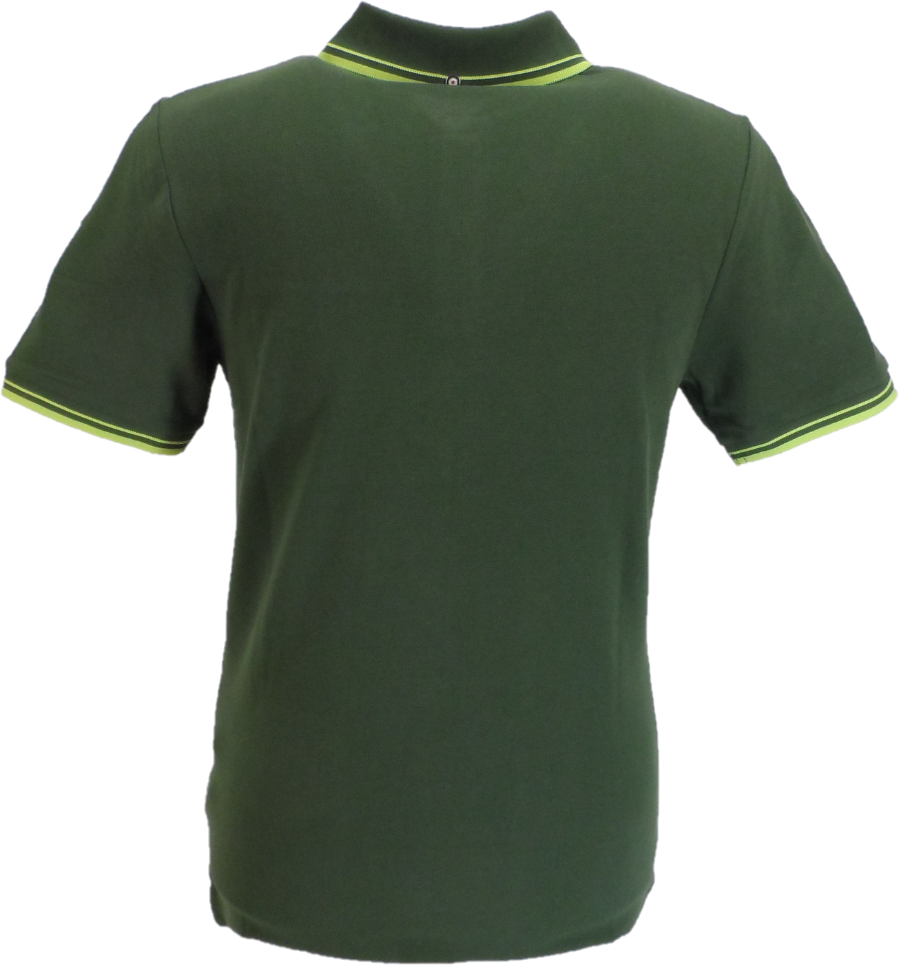 Ben Sherman Men's Signature Camo Green 100% Cotton Polo Shirt