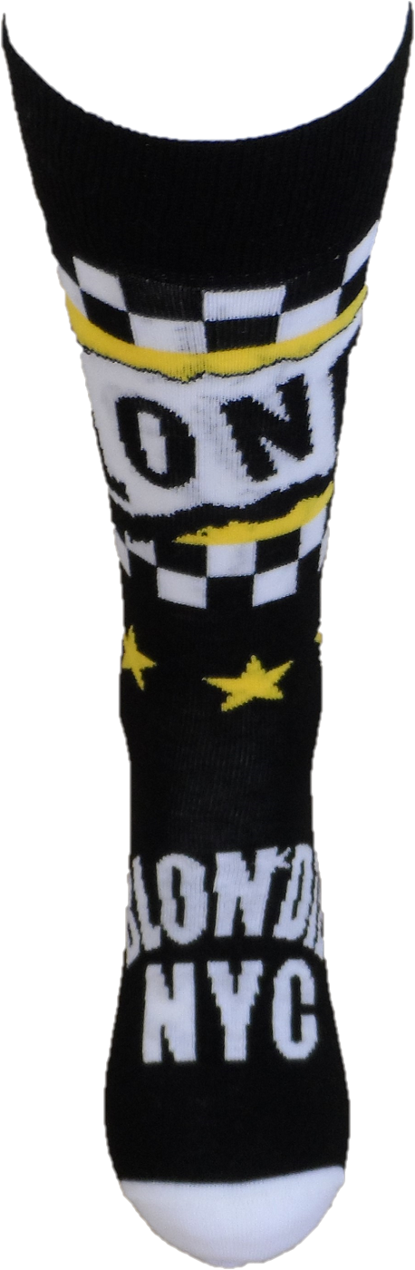 Mens Officially Licensed Blondie Socks