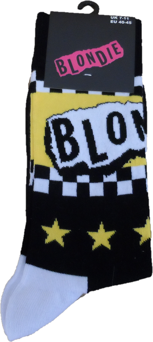 Mens Officially Licensed Blondie Socks