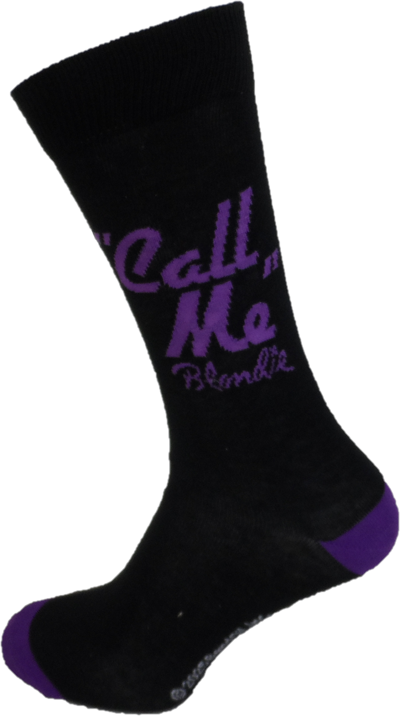 Mens Officially Licensed Blondie Socks