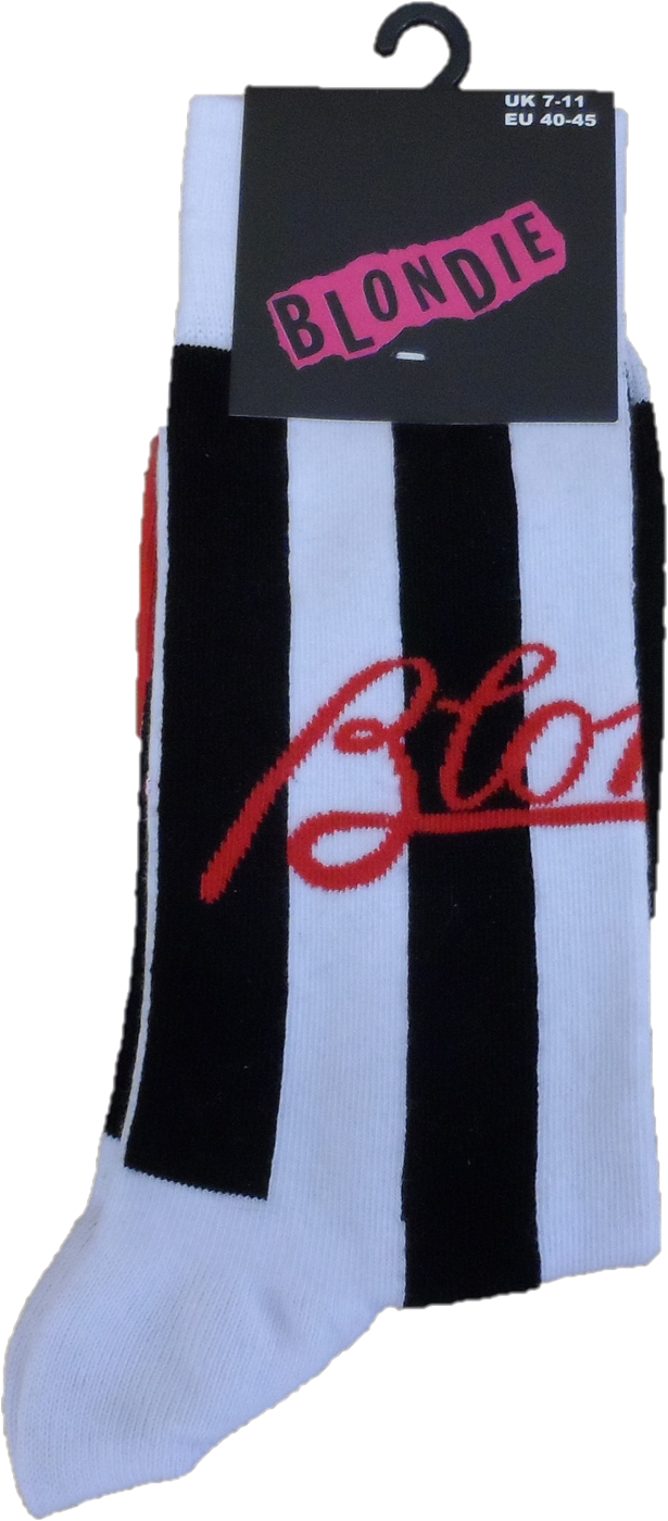 Mens Officially Licensed Blondie Socks