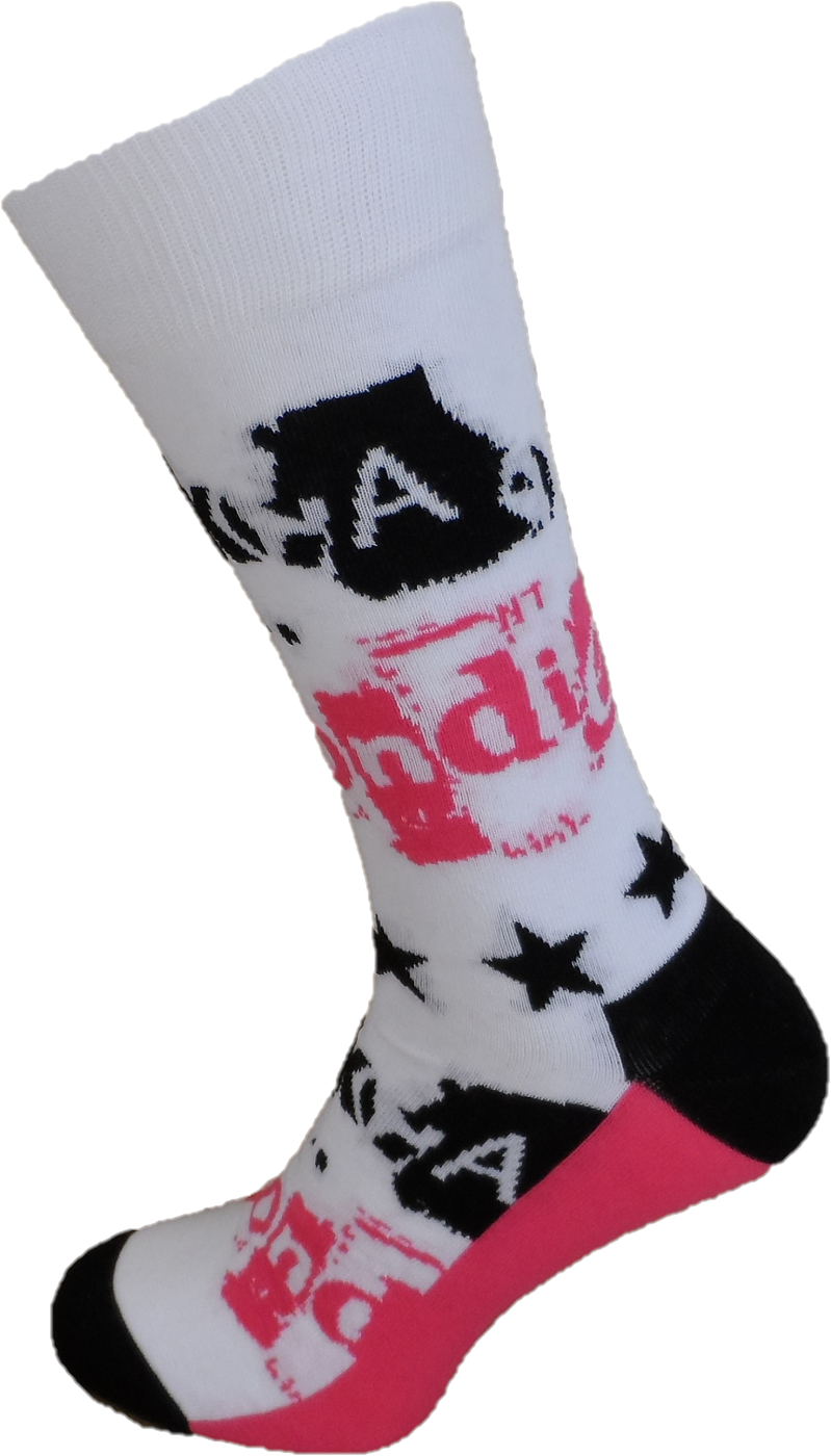 Mens Officially Licensed Blondie Socks
