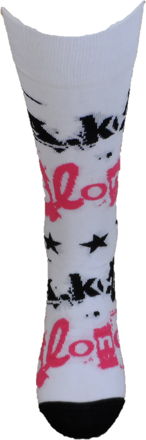 Mens Officially Licensed Blondie Socks