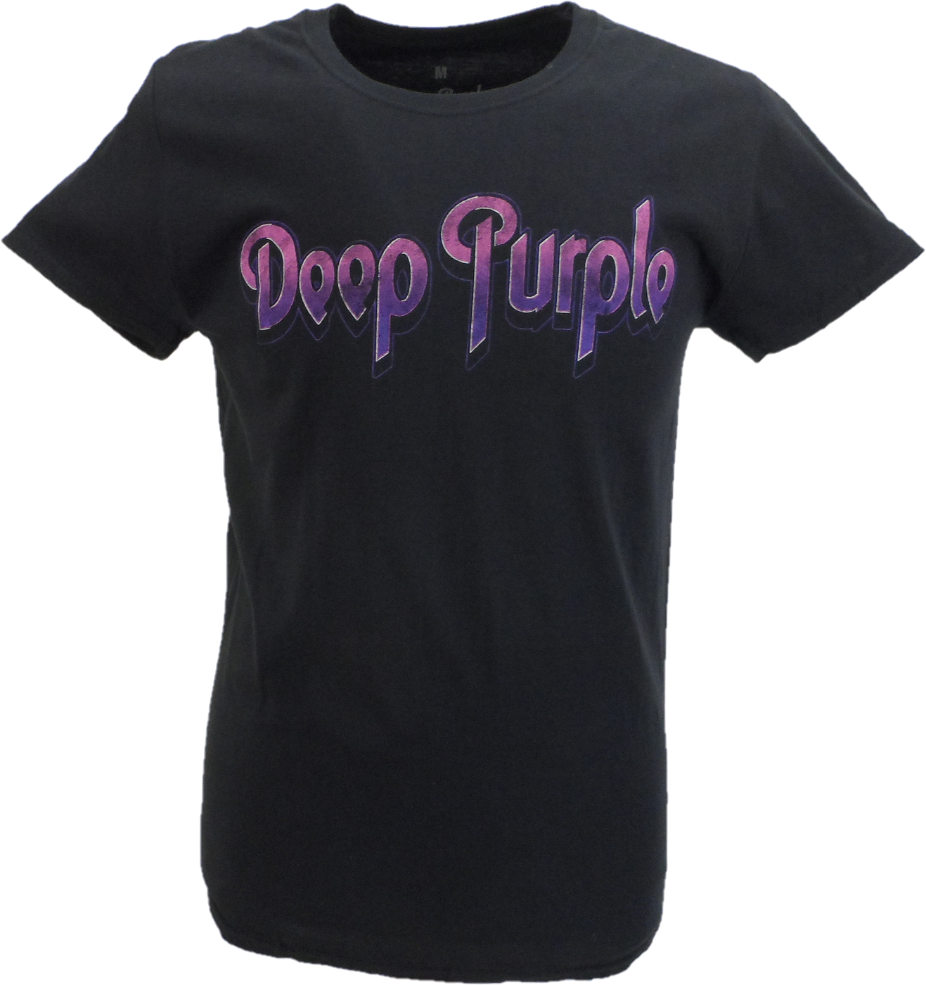 Officially Licensed Mens Deep Purple Logo T Shirt