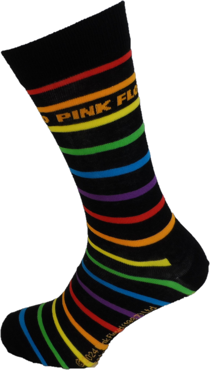Mens Officially Licensed Pink Floyd Dark Side Of The Moon Socks